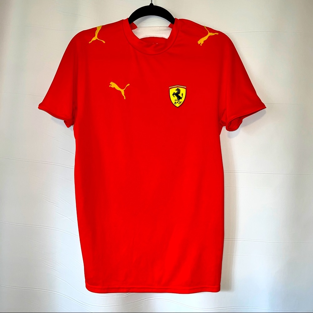 Puma Ferrari Red Jersey Shirt